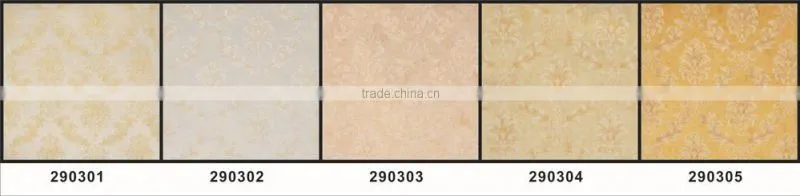 Pretty glitter 3D design style non-woven wallpaper