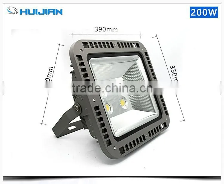 High Lumen IP65 Outdoor Stadium 200w flood light Reflector Led Spotlight 220V 110V Waterproof Wall Lamp