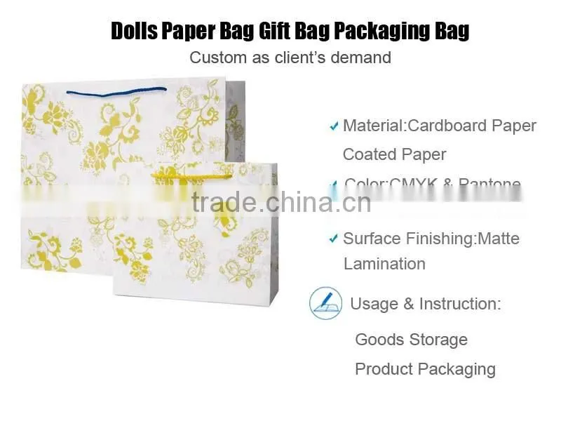 Professional Factory Supply Trendy Style Gift Bag Made In China