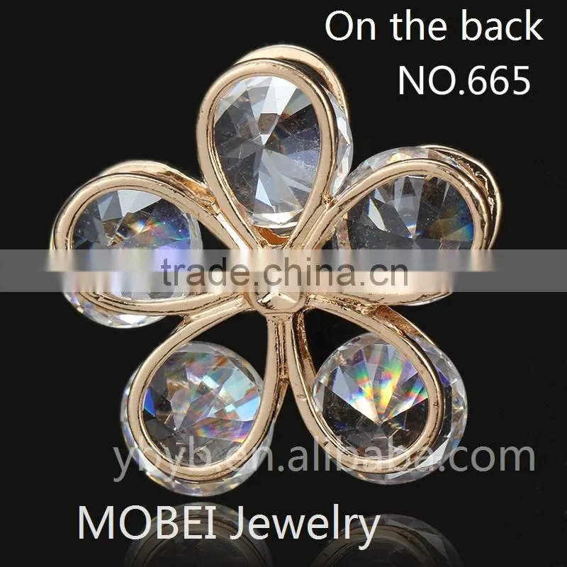 2015 new design claw Zircon with metal claw setting sew on clothes decorations-665