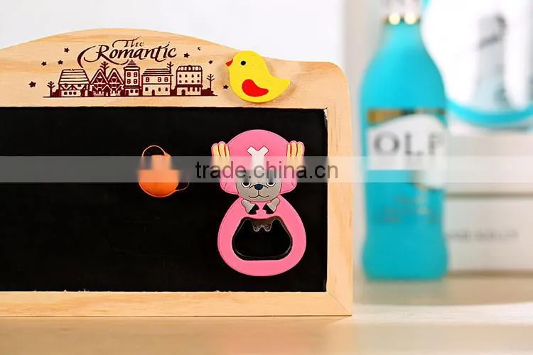 Promotional PVC Beer Bottle Keychain, Cheap Bulk Cola Bottle Opener