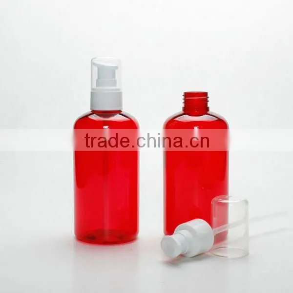 Treatment pump PET 250ml B Red Clear