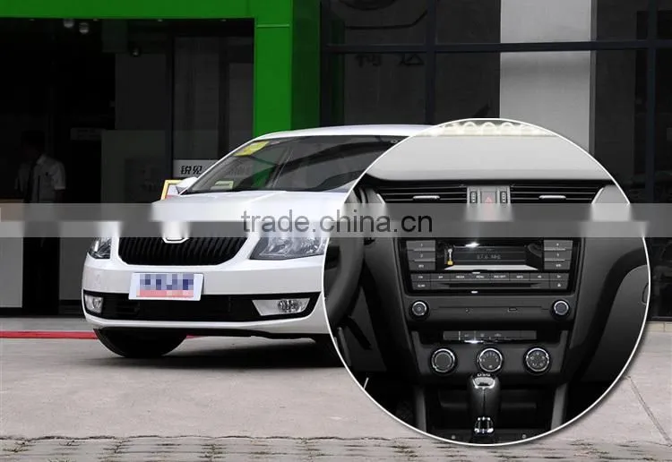 Pure android Car DVD for Skoda Octavia 2013 2014 A5 with Pure android 4.4 dual Core CPU:1.6G RAM:1G WIFI 3G audio video player