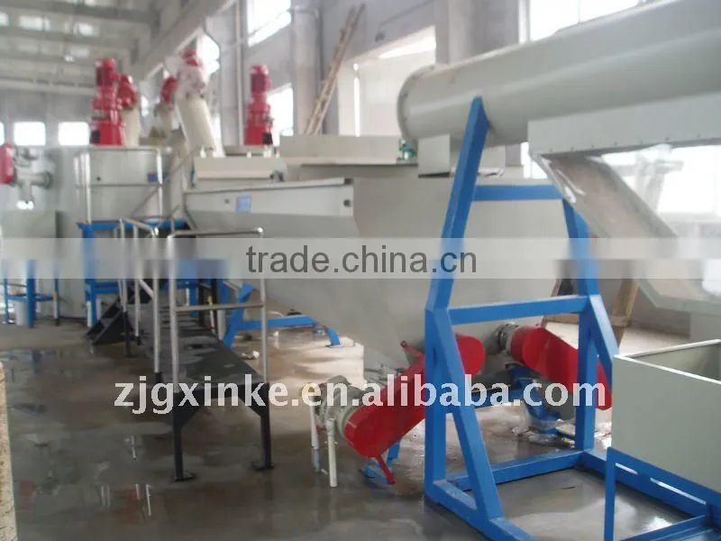Plastic flakes Friction Washing Machine