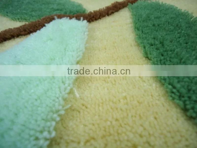 pile flocking bathroom rug sets