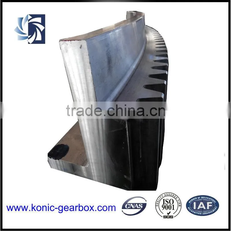 Processing Metal Ring Gear for Cement Mixer