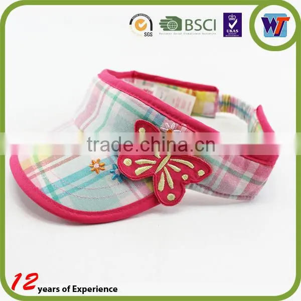 2015 Fashion PVC Sun Visor hats Character Factory cotton Sun Visor caps