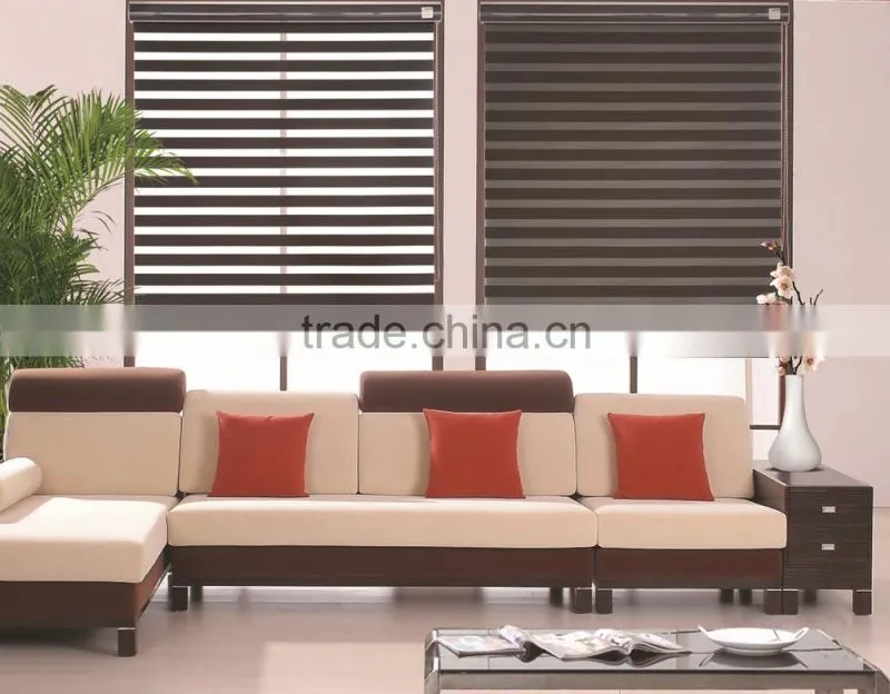 Blackout zebra blind fabric