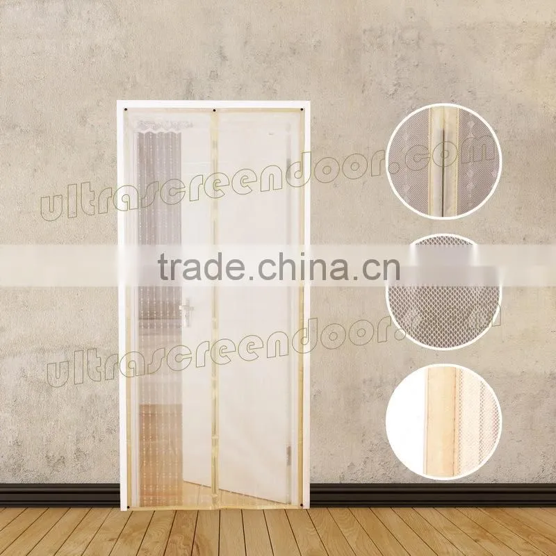 Super Duty Velcro- Magnetic Screen Door Curtain
