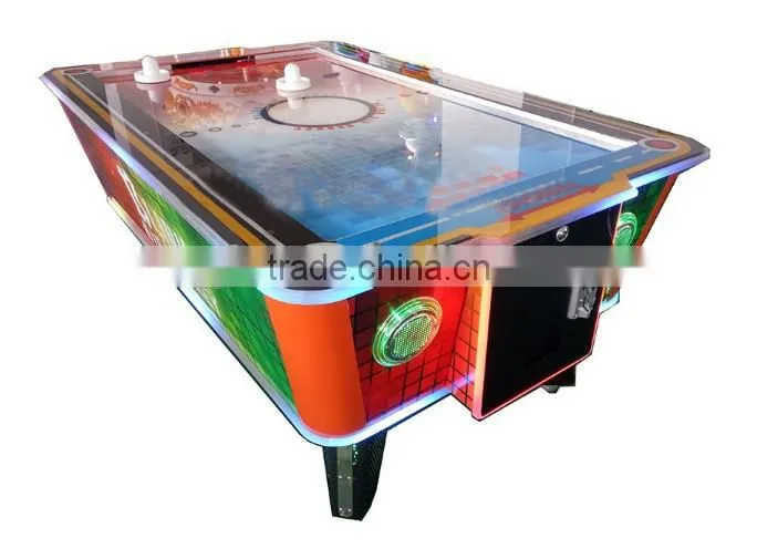 amusement air hockey table indoor sport game machine coin operated arcade light air hockey table game machine
