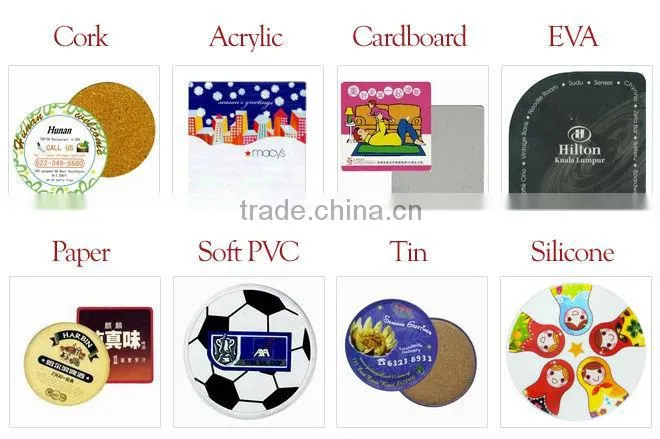 Promotional Custom Soft PVC Retro Turntable Black Vinyl Record Coaster