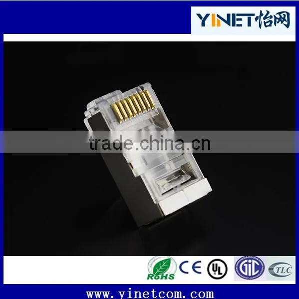 STP CAT6 shielded RJ45 modular plug Guangzhou supplier