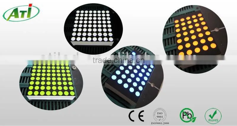 8 8 dot matrix, promotional item with 3 years guarantee