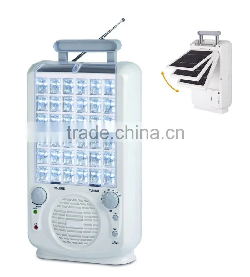 LED solar power emergency light, solar camping equipment MODEL 2006S