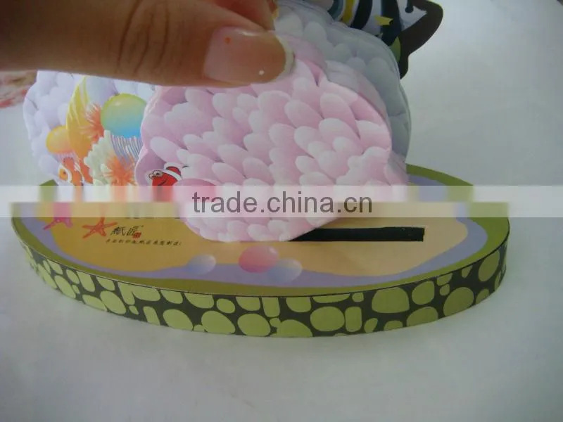 Decoration sticky note with wooden pallet