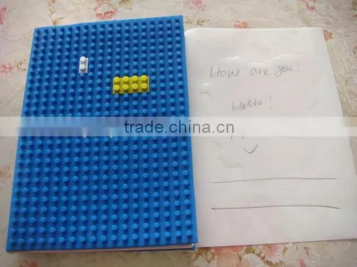 Reative Notebook Candy Color Dairy Book Dot 3D Silicone Cover Notepad