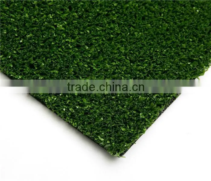 Best quality PE fibrillated 10mm artificial grass for tennis