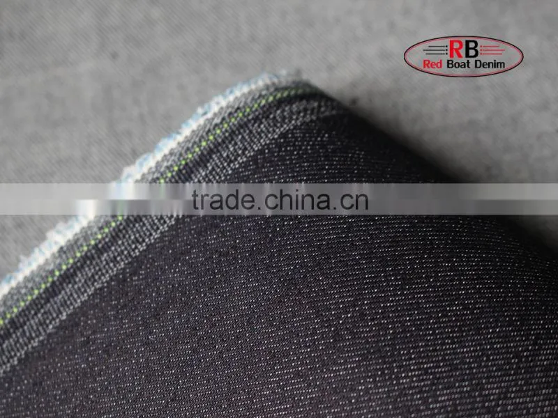 Factory Stock Lot 10oz Blue Twill 72%Cotton Denim Fabric
