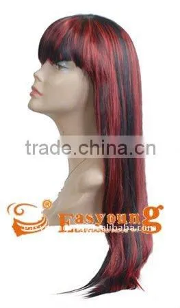 Cheap color cosplay halloween wig, carnival hair wigs, witch wigs festival wig