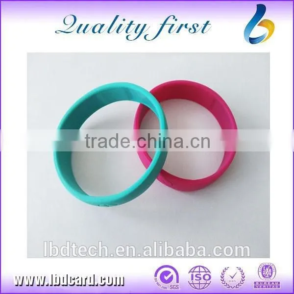 Durable Water Proof Silicon 125khz LF RFID Wristband/ Bracelet