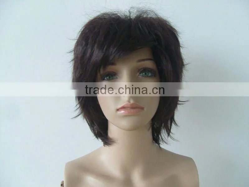 2014 new products short kinky curl promotional wig