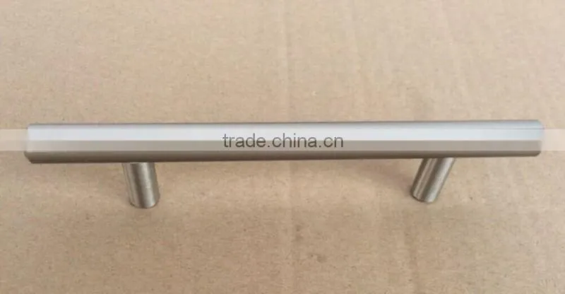 Cheapest price solid stainless steel furniture cabinet kitchen cabinet t bar handle