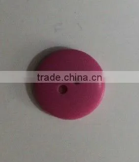 Plastic fashion button garment accessory