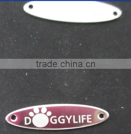 aluminum tag, brass anquit label, adhesive label, metal label.