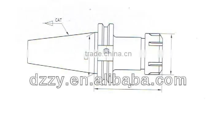 CAT40 Milling Chucks