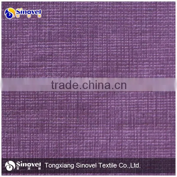 Polyester Suede bonded fur