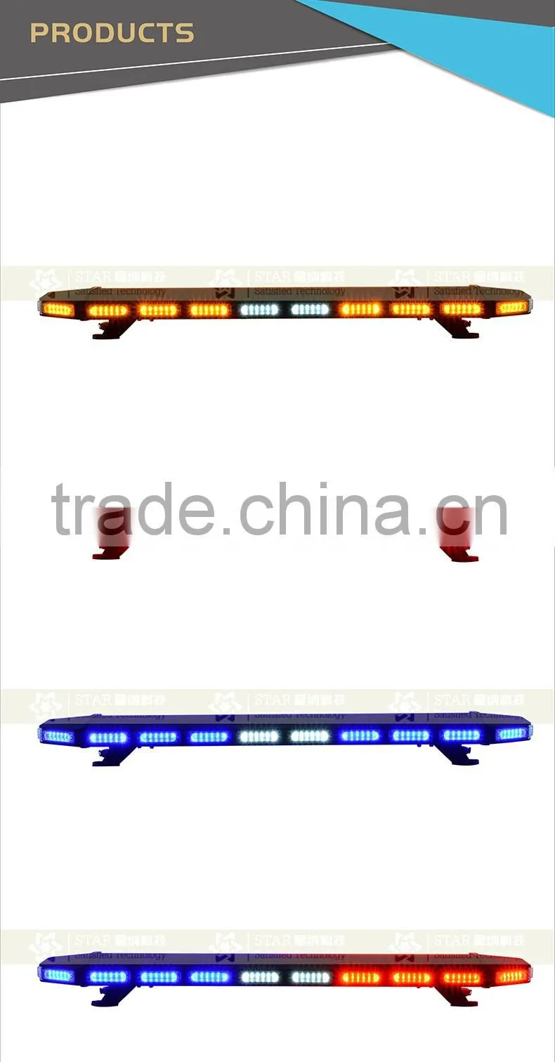 12v police cars led emergency warning light bar TBD-6E905
