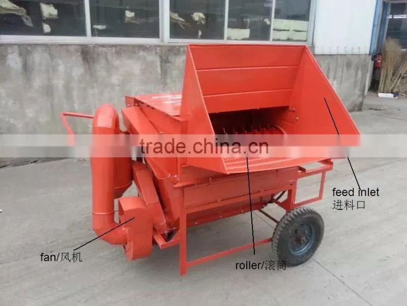 Multi purpose gasoline driven soybean thresher