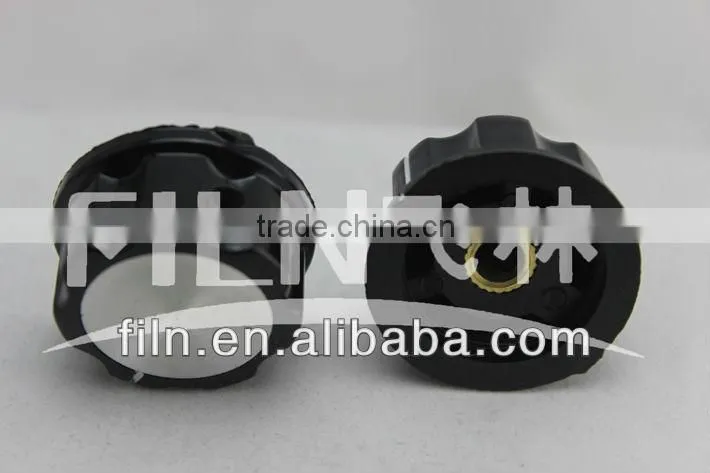 unique shift metal hand painted ceramic knob 6.3mm