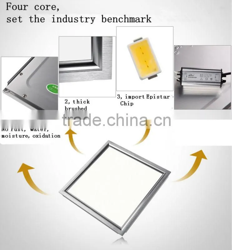 High power 80w led panel light 3528/2835smd,acrylic series