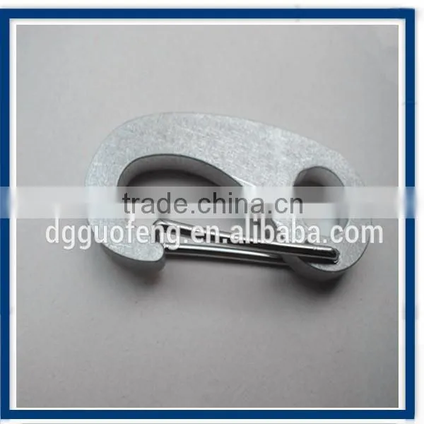 galvanized Steel swivel eye bolt snap hooks,high quality steel spring snap hook
