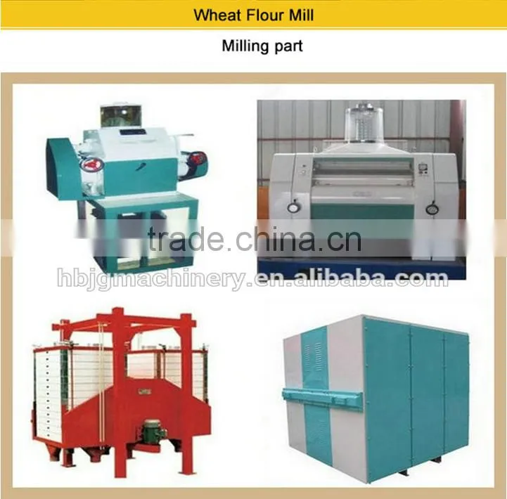 China supplier automatic wheat/corn/maize/teff/rice/barley/grain flour milling machine plant/ flour mill machine with price