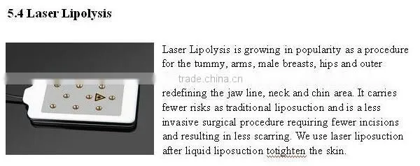 RF cavitation cryo lipo laser slimming instrument