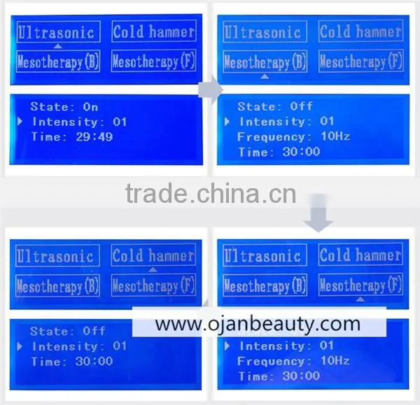 MX-M3 Electroporation no needle mesotherapy skin care machine