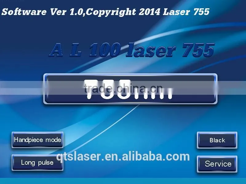 body hair removal for men and women alexandrite laser 755nm machine