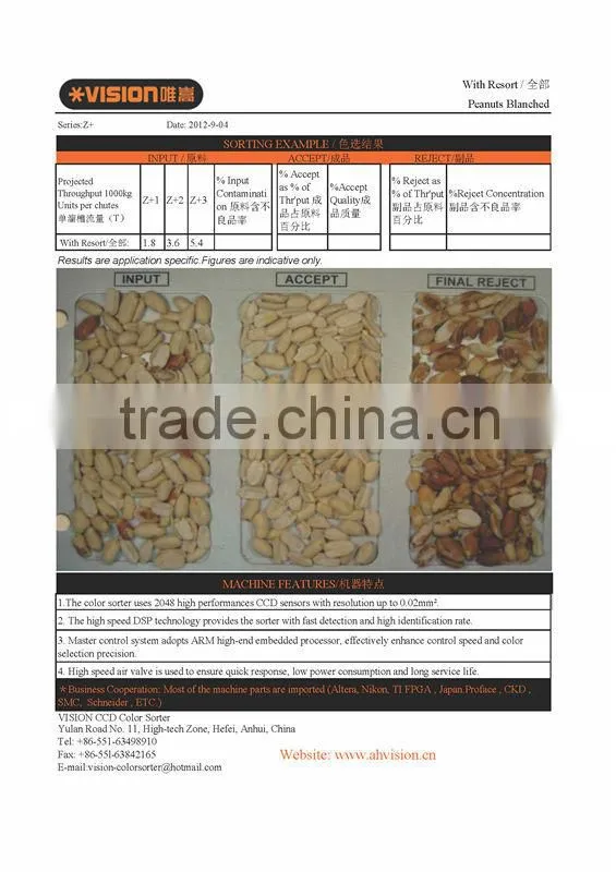 garlic color sorter, belt color sorter