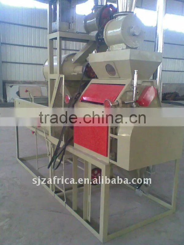 200kg/h maize milling machine in small farm or family use easy operation for starter