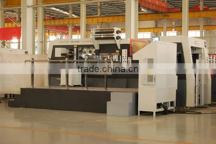 Automatic High Speed Cardboard Corrugated Carton Foil Stamping Die Cutting Machine
