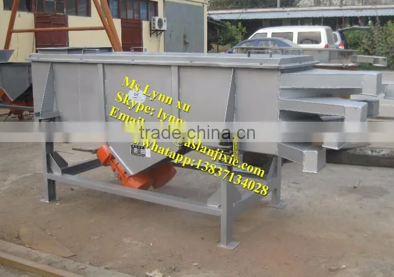 industrial vibrating screen machine /linear vibrating sieve machine