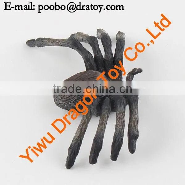 12 designs pvc colorful spider toy
