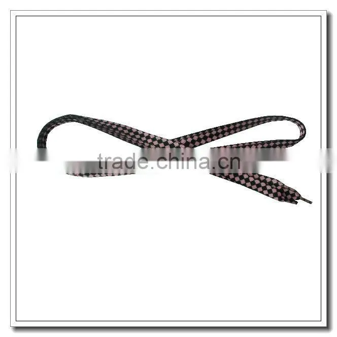 Grosgrain retractable metal lanyard for canvas tote bag