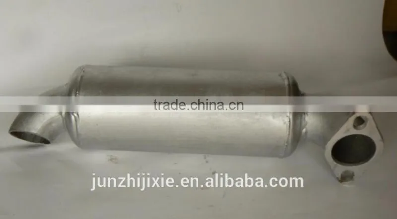Outlet Diesel Engine Exhaust System Exhaust Muffler For Tractors EM 195