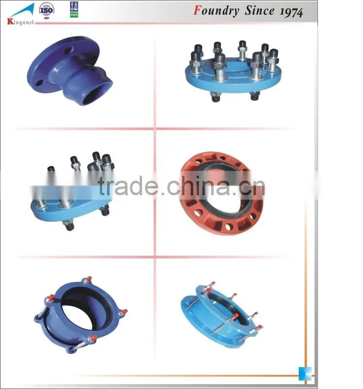 Custom best product high quality industry cast ductile iron mechanical plain end wall pipe