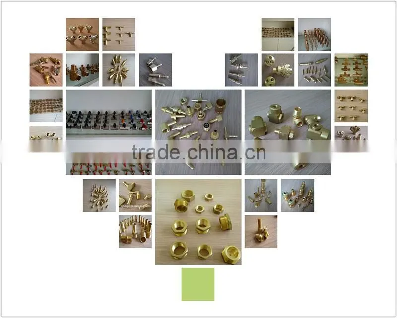Best Selling 5 Way Metal Connector,PU Hose Connector And Pneumatic Cylinder