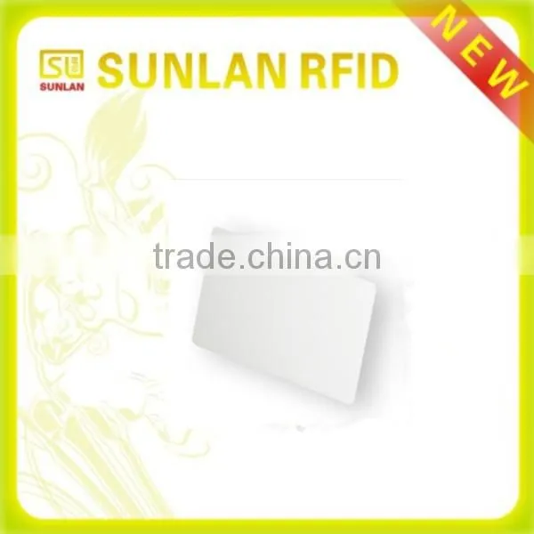 low-cost punch hole CR80 custom blank plastic clamshell proximity card with Natg 213(professional manufacturer)