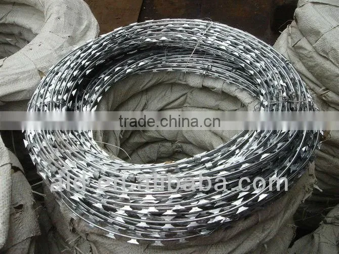High Quality and Low PriceAnti-climb Special Designed Razor Barbed Wire Packing(Manufacturer &Exporter)